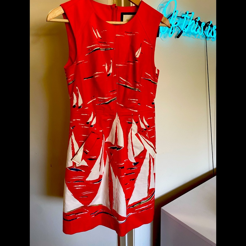 Anthropologie Maeve Sailboat Dress